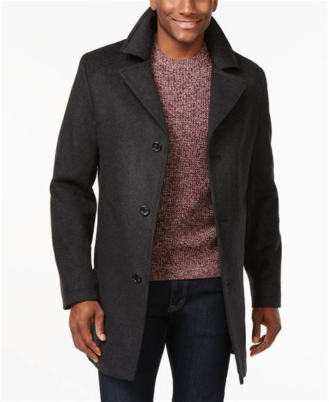 michael kors cashmere coat men|Michael Kors Overcoats & Peacoats for Men .